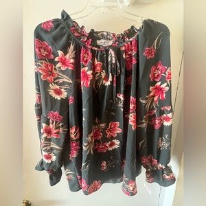 Women’s Moa Moa Blouse Top Size 3x